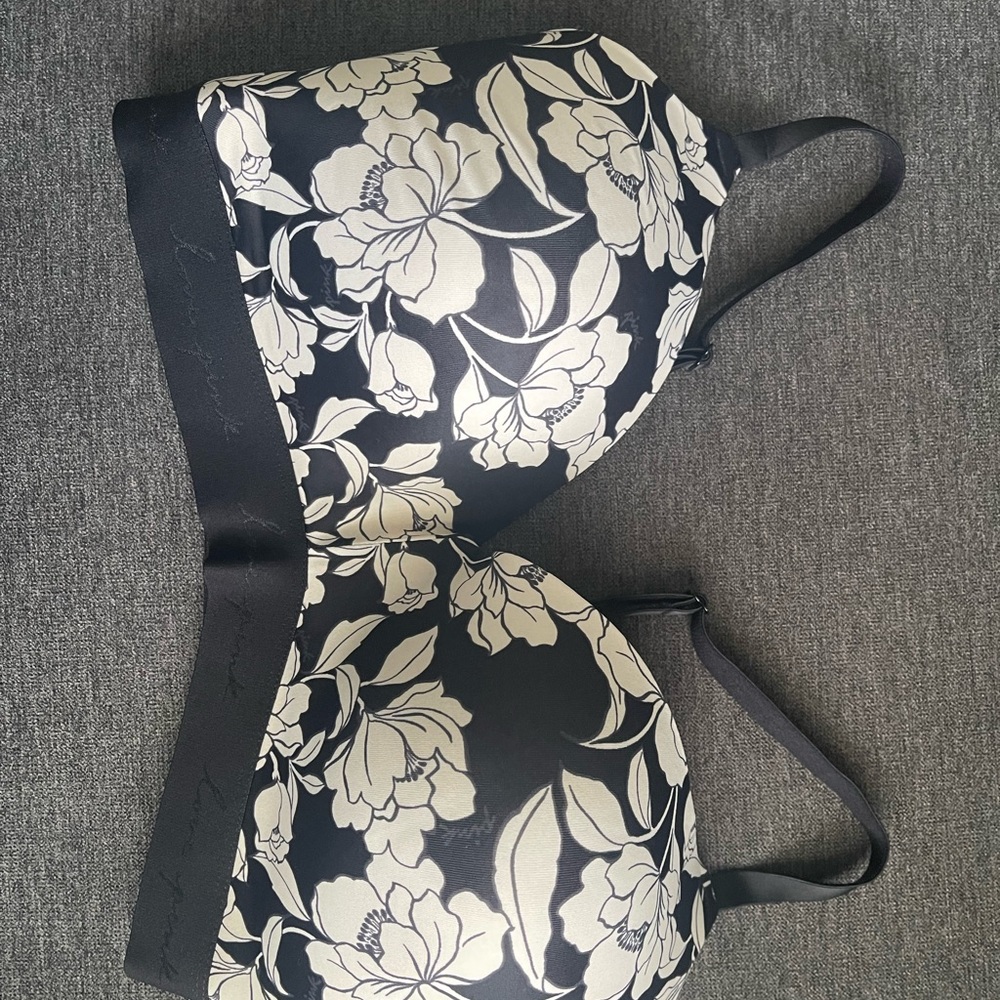Black and white Victoria secret bra